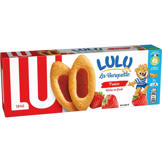 Biscuits à la Fraise la Barquette Lulu LU