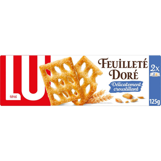 Biscuits Feuilletés LU le paquet de 125 g
