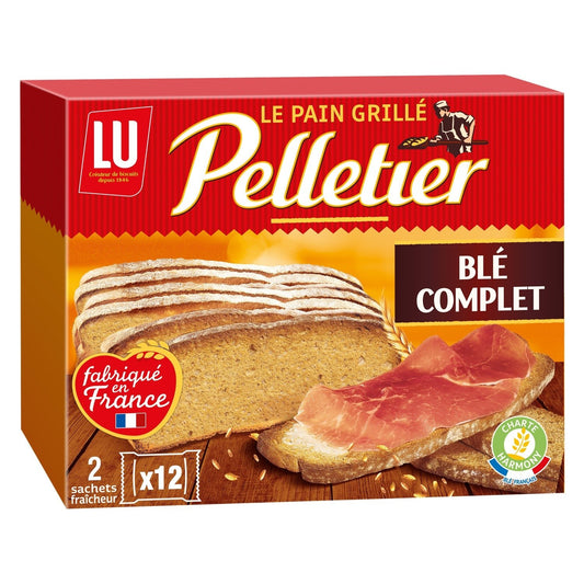 Pelletier LU Whole Wheat Toast