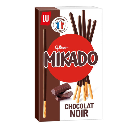 Biscuits Nappés au Chocolat Noir MIKADO LU la boîte de 100 g