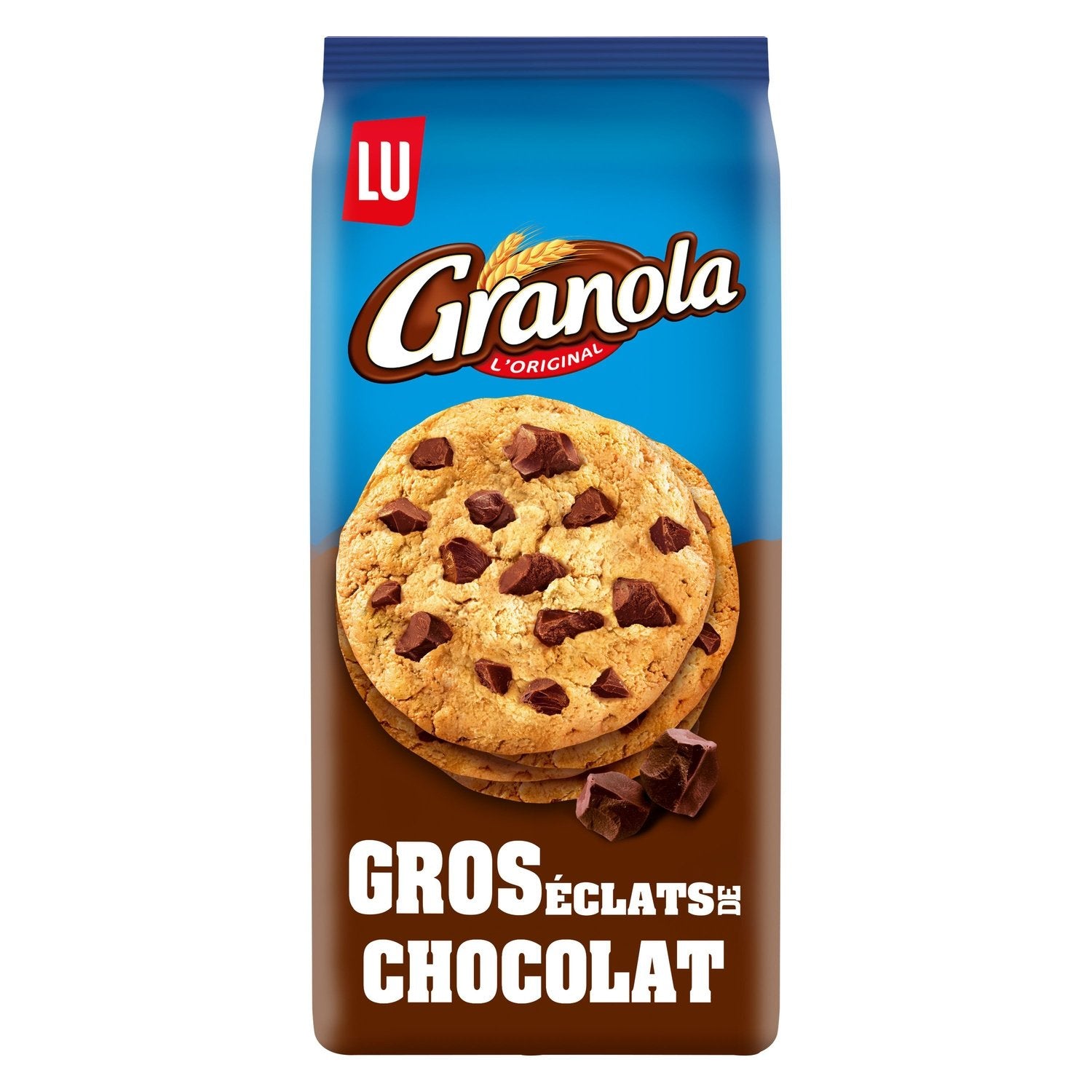 Cookies aux Gros Éclats de Chocolat Granola LU Le paquet de 184 g