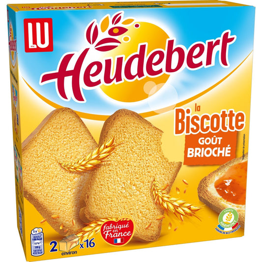 Heudebert LU Brioche Rusks