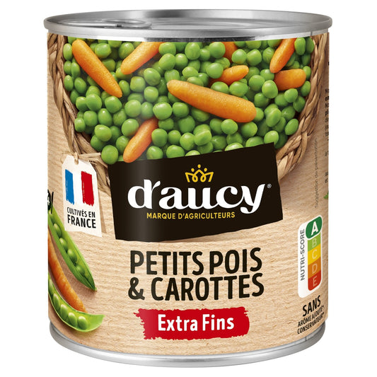 D'AUCY Extra Fine Peas and Carrot