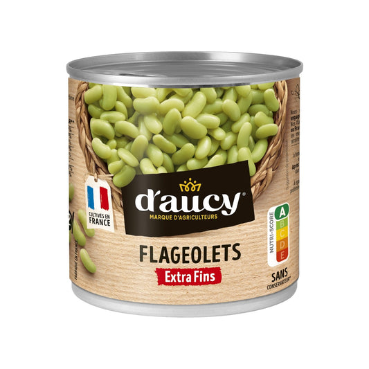 D'AUCY Extra feine Flageolet-Bohnen
