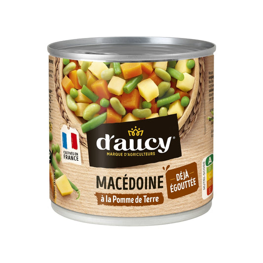 Macédoine à la Pomme de Terre D'AUCY La boîte de 265 g
