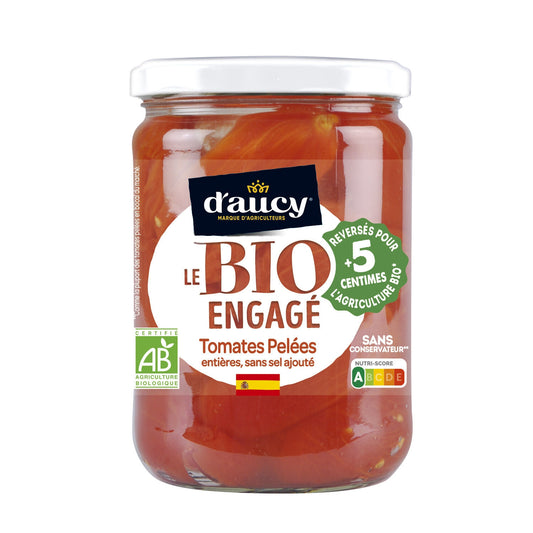 D Aucy Organic Peeled Tomatoes D'AUC