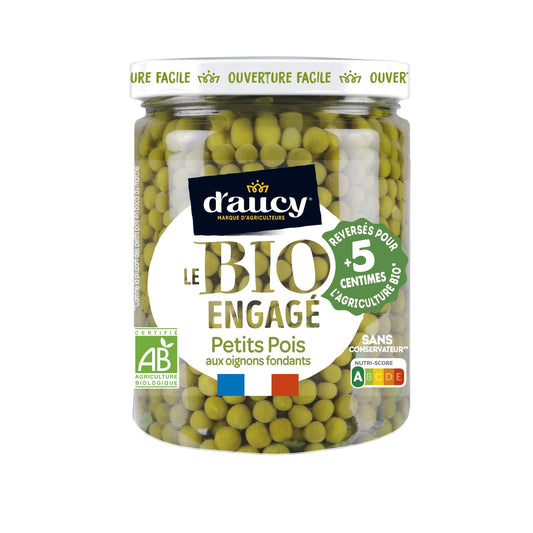 D'AUCY Organic Peas with Fondant Onions