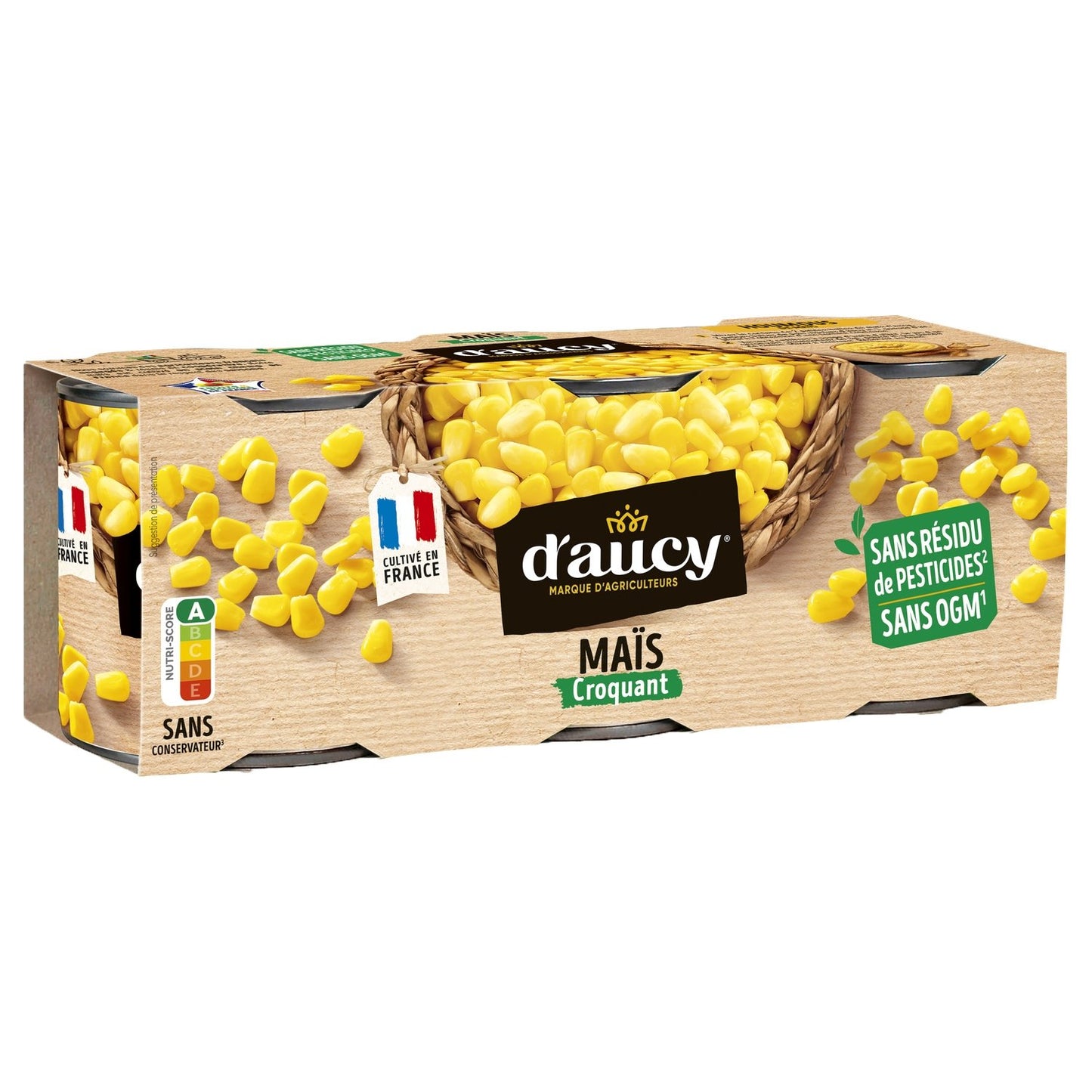 D'AUCY Presticides Residue-Free Corn