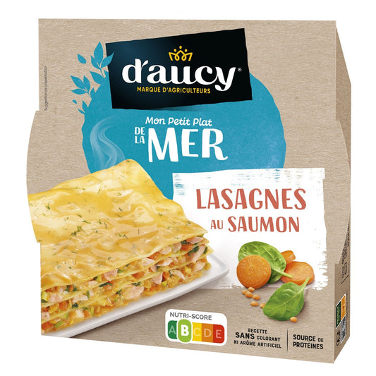 D'AUCY Salmon Lasagna Meal