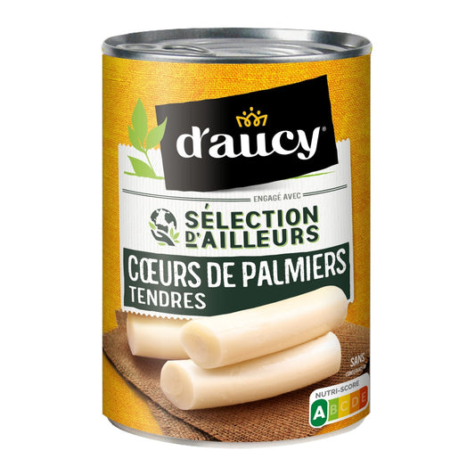 Coeurs de Palmiers Tendres  Selection d'Ailleurs D'AUCY La boîte de 220 g