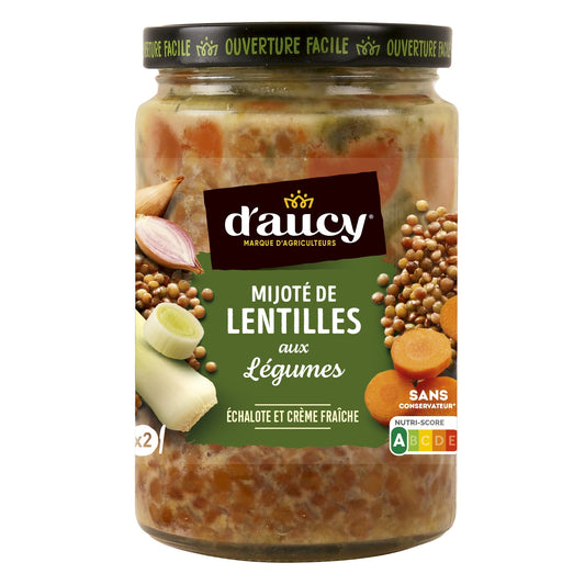 D'AUCY Lentil and Vegetable Stew