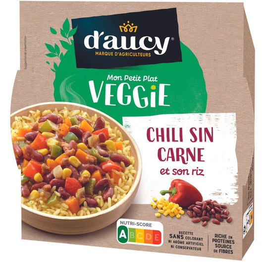 D'AUCY Chili Sin Carne Cooked Dish