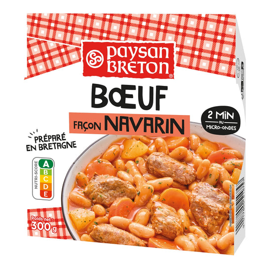Ready Meal: Navarin-Style Beef, Breton Peasant Style