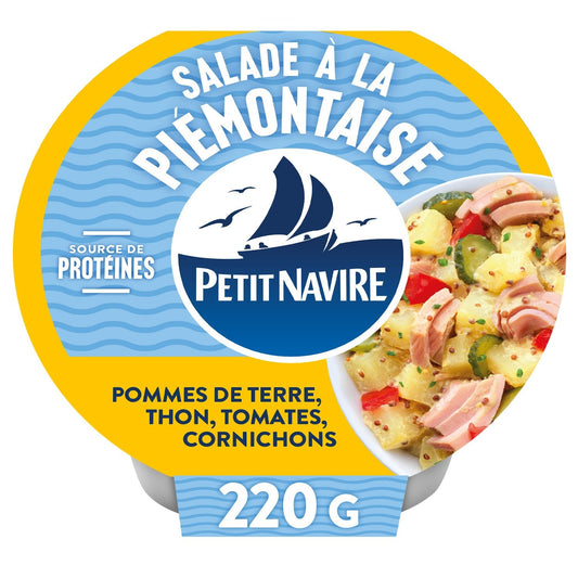 Salade Piémontaise PETIT NAVIRE la barquette de 220 g
