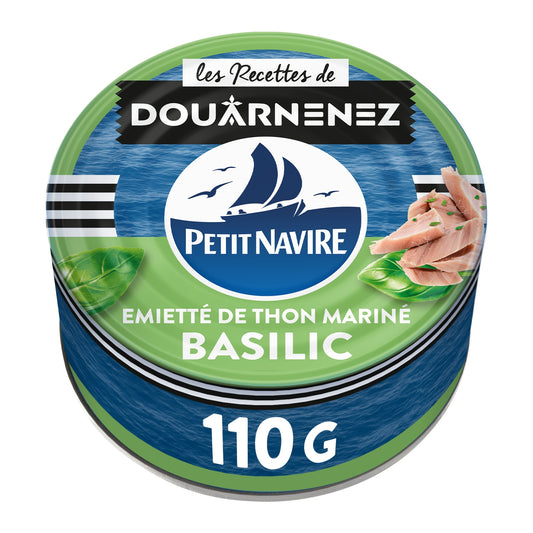 Miettes de Thon au Basilic PETIT NAVIRE 