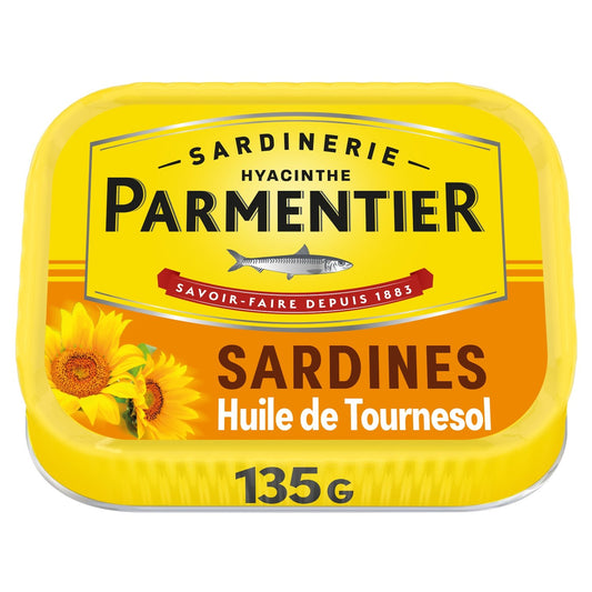Sardines in sunflower oil PARMENTIER