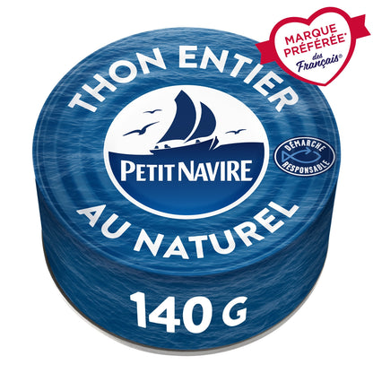 Thon Entier au Naturel PETIT NAVIRE 