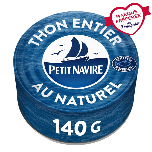 Thon Entier au Naturel PETIT NAVIRE 