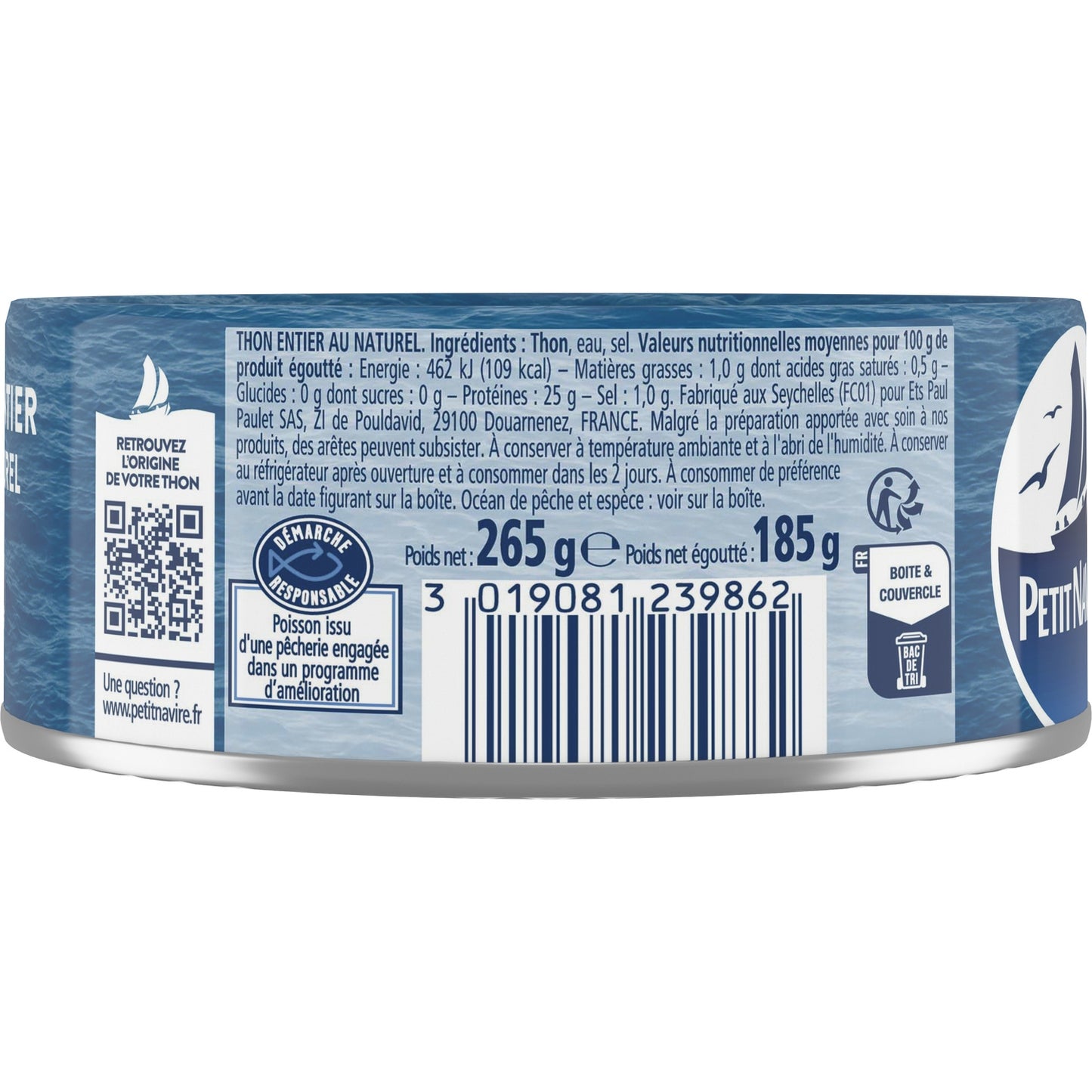 Natural Albacore Tuna SMALL VESSEL