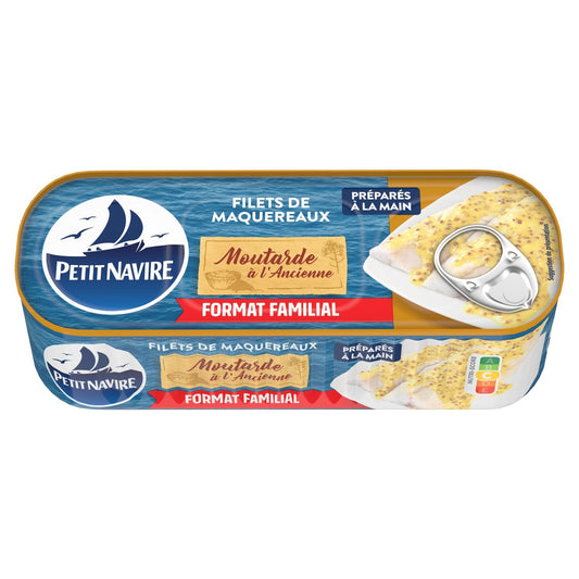 Mackerel Fillets with Old Mustard SMALL VESSEL