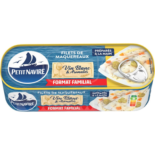 Mackerel Fillets White Wine/Herbs SMALL VESSEL