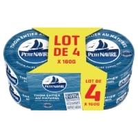 Thon Naturel PETIT NAVIRE la boite de 448g
