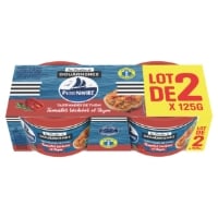 Tartinades de Thon Tomates Séchées & Thym PETIT NAVIRE le lot de 2 boites de 150g