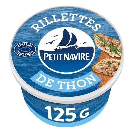 Rillette de Thon PETIT NAVIRE la boite de 125g