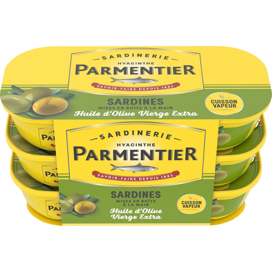 Sardine Huile d'Olive PARMENTIER la boite de 165g