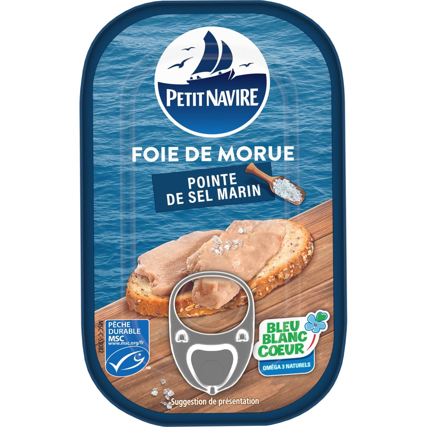Msc Cod Liver with a Touch of Sea Salt SMALL VESSEL