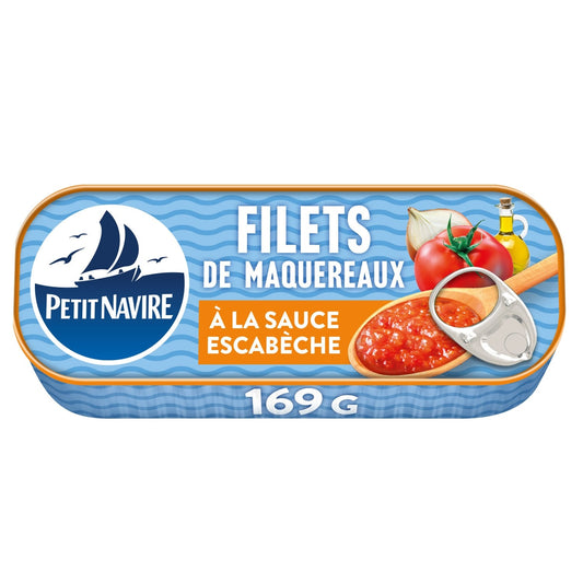 Filets de Maquereaux à la Sauce Escabèche PETIT NAVIRE 