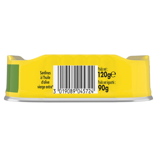 Sardines in Organic Extra Virgin Olive Oil PARMENTIER