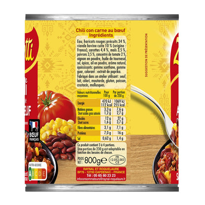 Familiengericht Chili Con Carne Rindfleisch ZAPETTI
