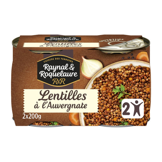 Lentils cooked in the Auvergne style RAYNAL AND ROQUELAURE