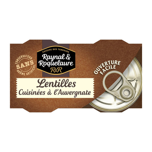 Lentils cooked in the Auvergne style RAYNAL AND ROQUELAURE