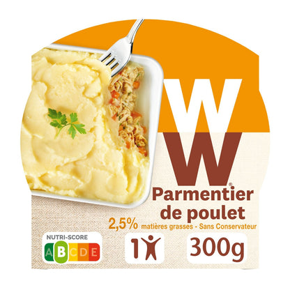 WEIGHT WATCHERS Chicken and Melting Carrots Parmentier Meal