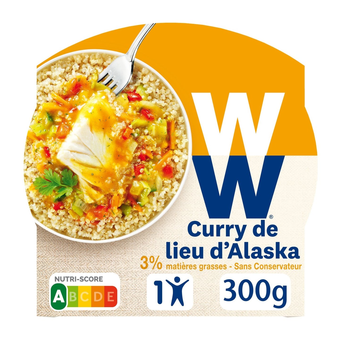 WEIGHT WATCHERS Alaska Pollack with Coconut Milk and Quinoa
