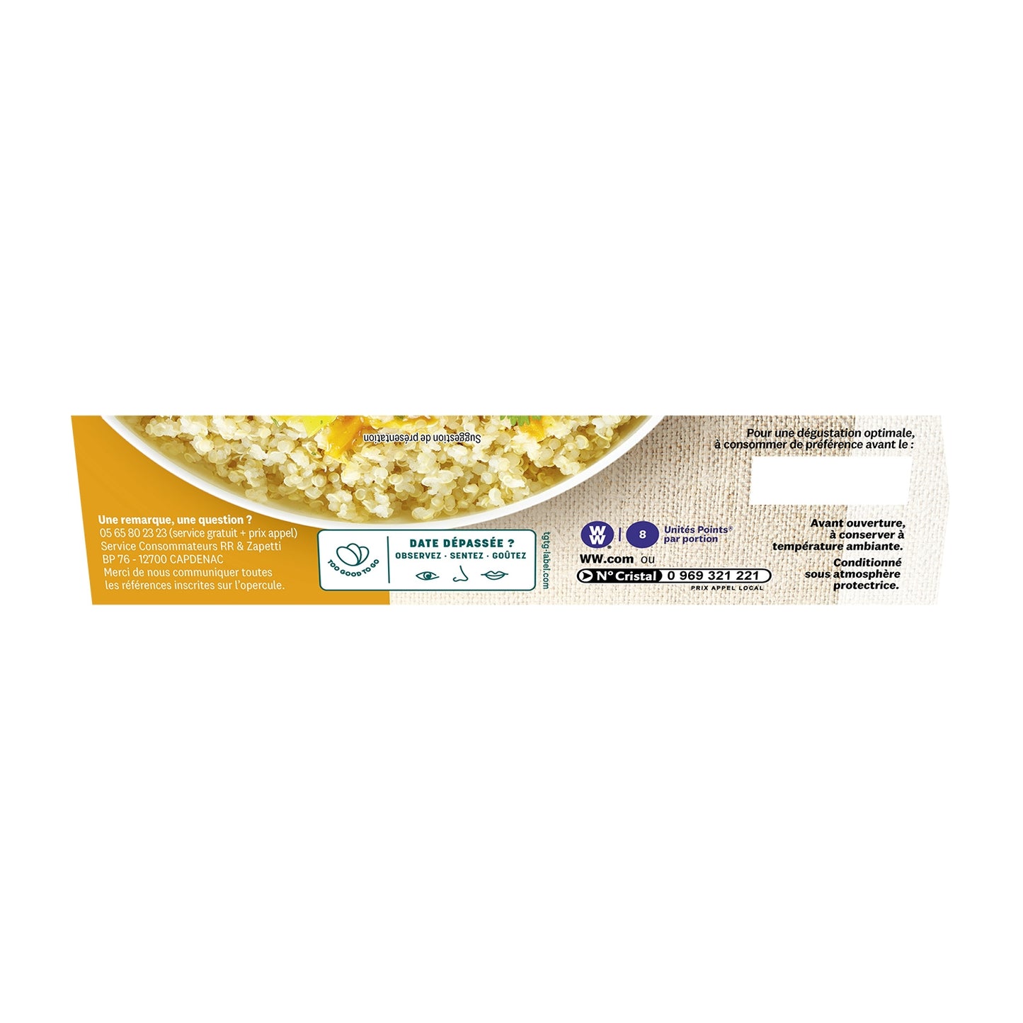 WEIGHT WATCHERS Alaska Pollack with Coconut Milk and Quinoa
