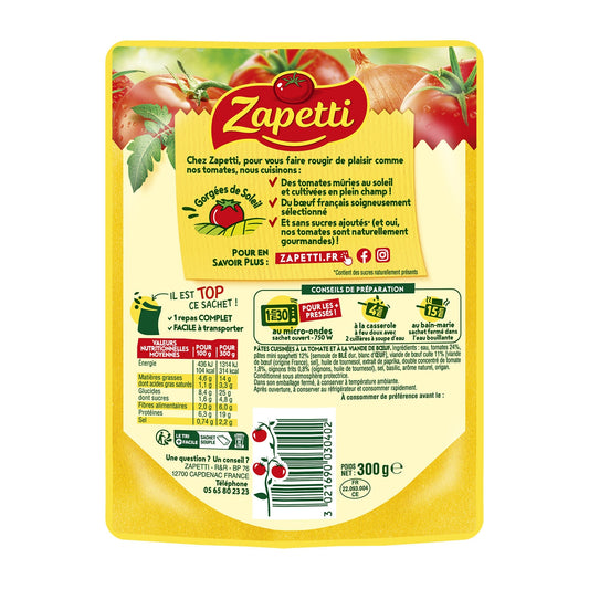Ready Meal Pure Beef Ravioli ZAPETTI