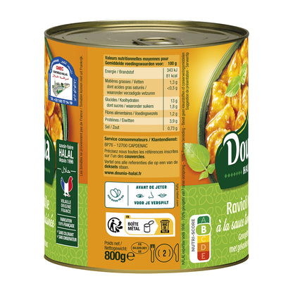 Ravioli Volaille DOUNIA HALAL