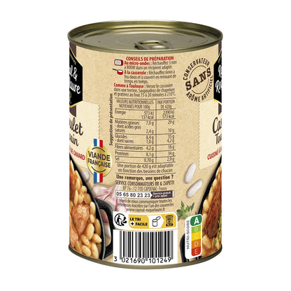 Individuelles Gericht Cassoulet Toulousain RAYNAL UND ROQUELAURE