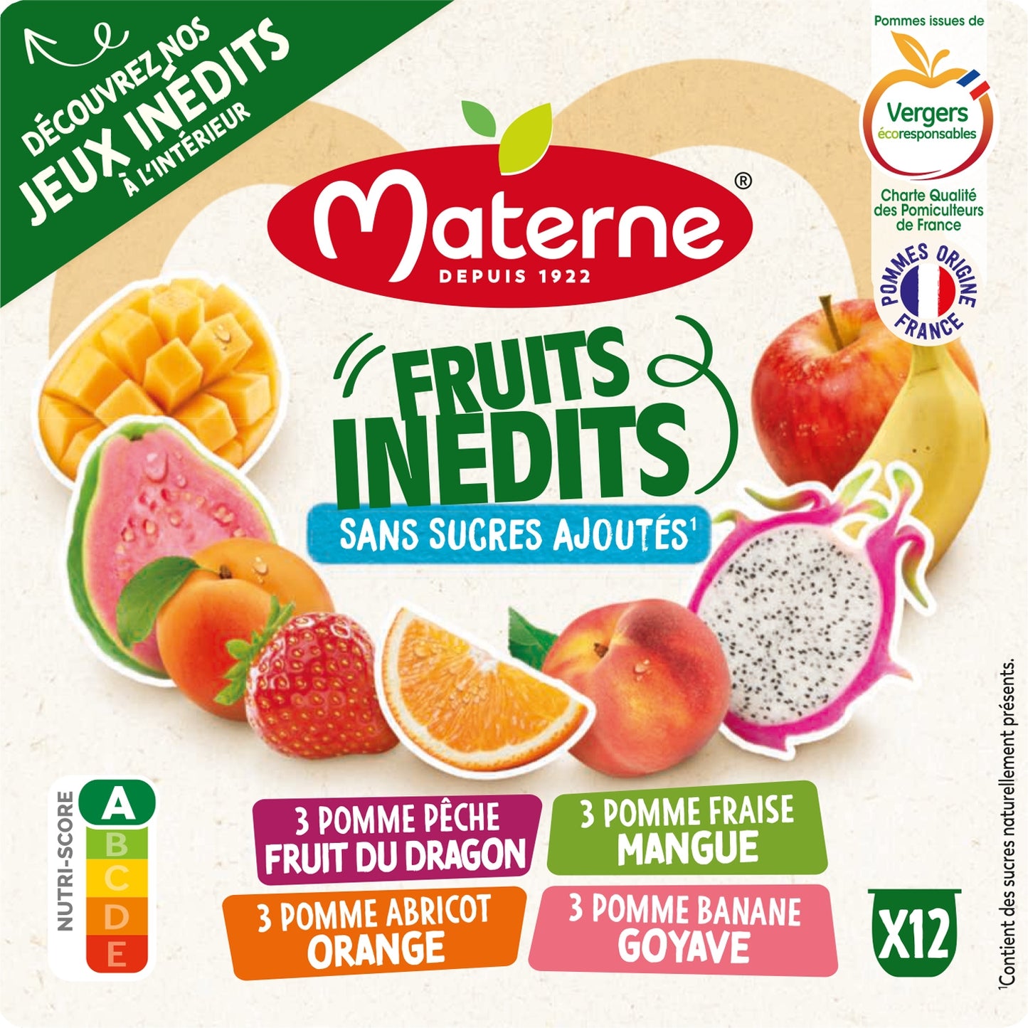 MATERNE Sortenreiche neue Fruchtkompotte