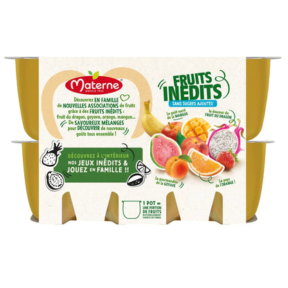 MATERNE Sortenreiche neue Fruchtkompotte