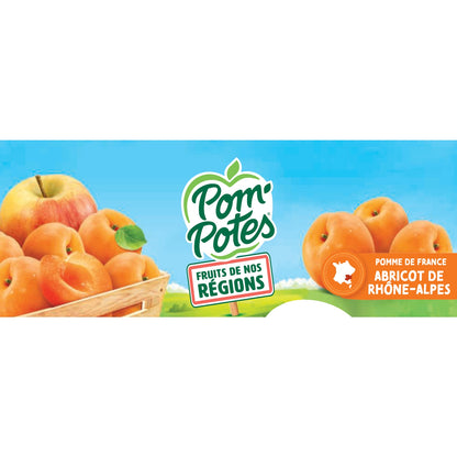 Compote Pomme Abricot POM'POTES