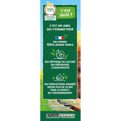 Compotes Fruits from Our Regions Apple Chestnut from Ardèche No Added Sugar POM'POTES