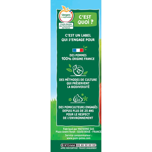 Compotes Pomme Nature POM'POTES