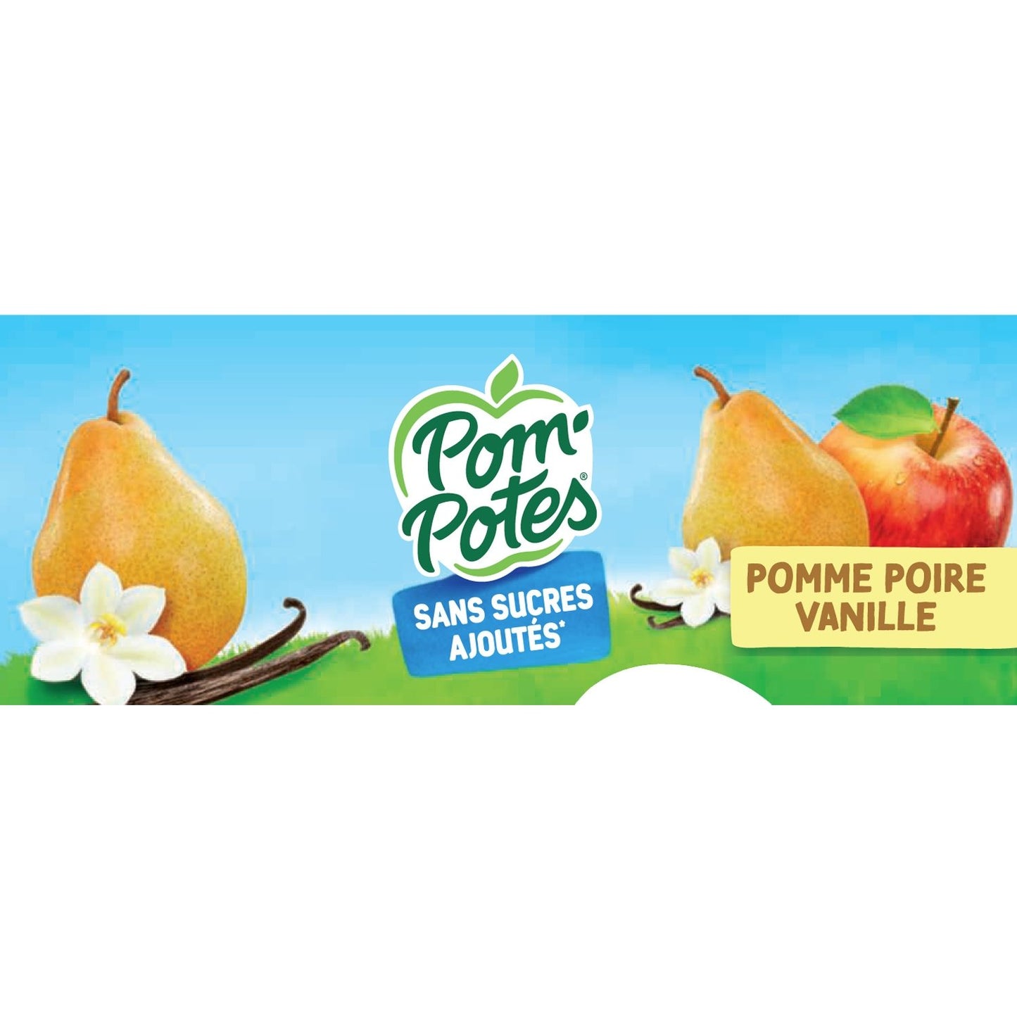 POM'POTES Apfel-Birnen-Vanille-Kompott