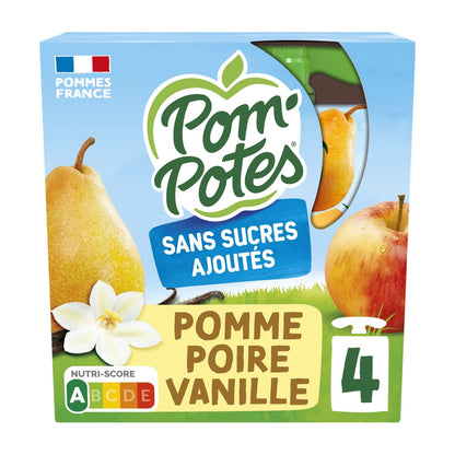 POM'POTES Apfel-Birnen-Vanille-Kompott