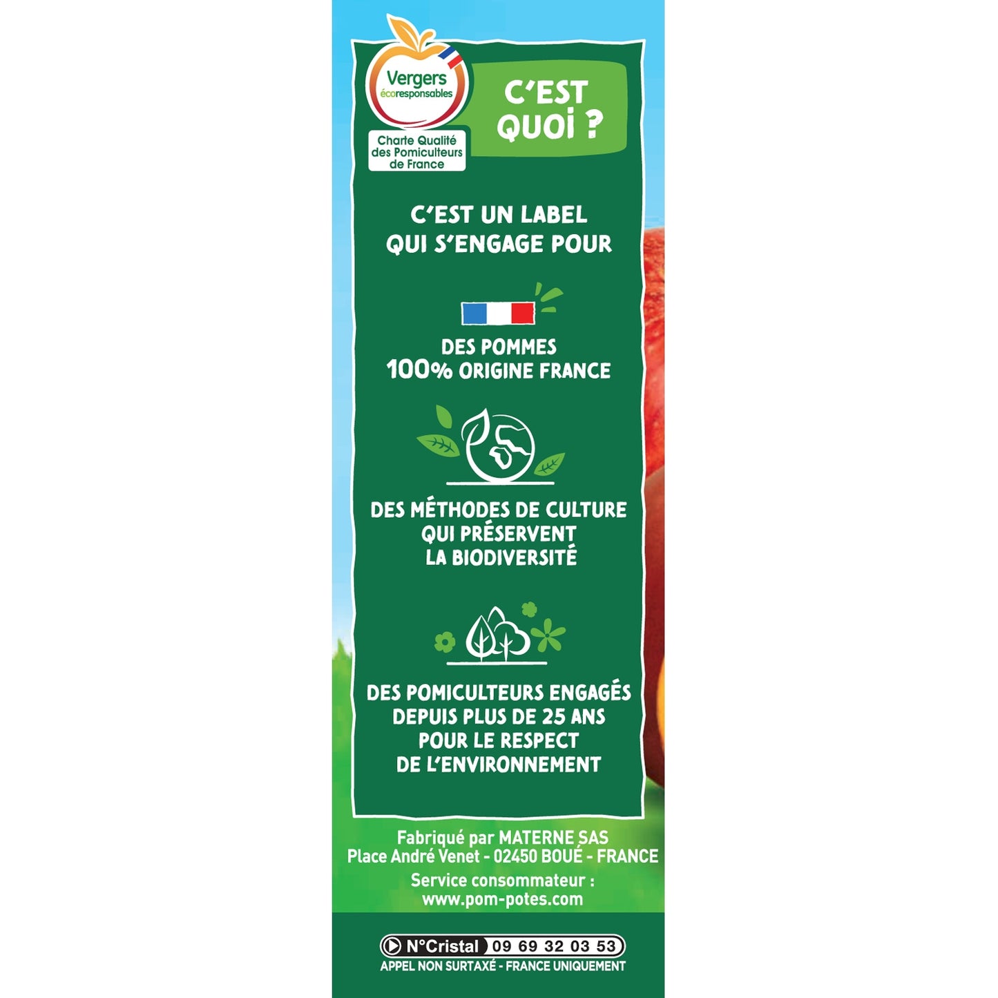 Apple and Nectar Compotes with No Added Sugar POM'POTES