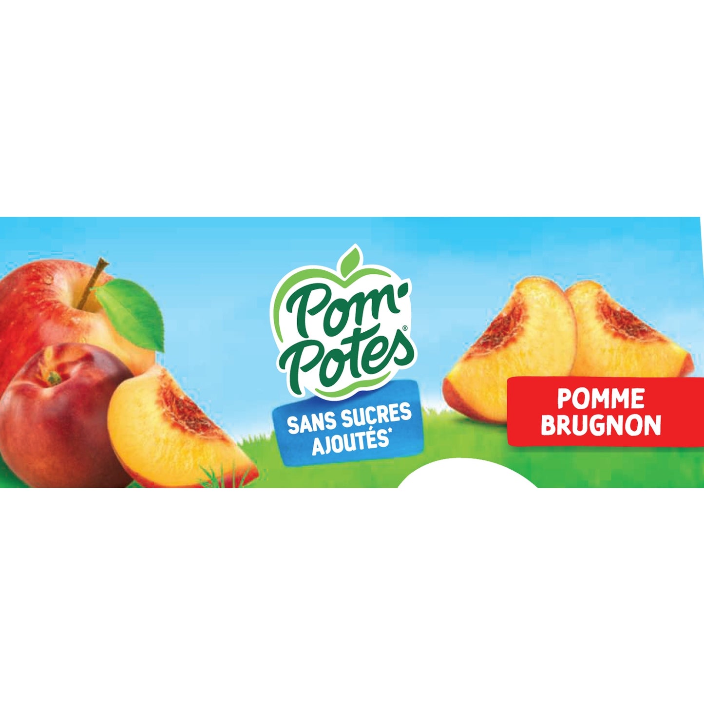 Apple and Nectar Compotes with No Added Sugar POM'POTES